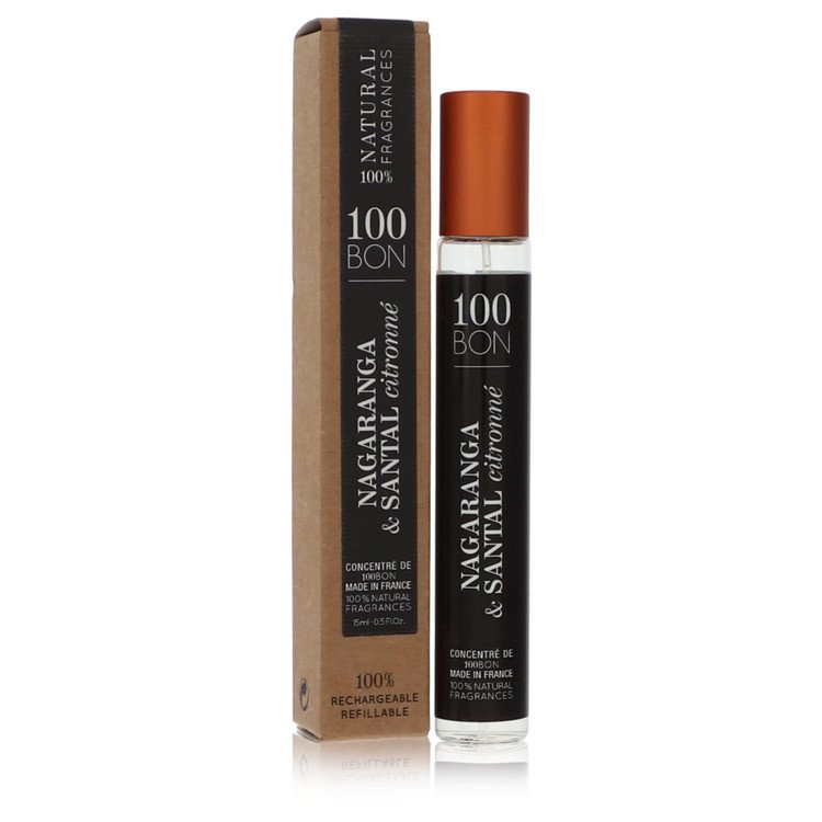 100 Bon Nagaranga & Santal Citronne Mini Concentree De Parfum (Unisex Refillable) by 100 Bon 15 ml