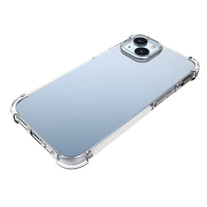 For iPhone 14 6.1 inch Thickened Four Corners Anti-drop TPU Cover Non-slip Phone Case