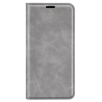 For iPhone 14 Plus 6.7 inch Skin Touch Feeling Folio Flip Leather Case Mobile Phone Stand Wallet Protective Cover