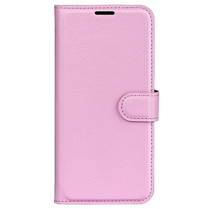 For iPhone 14 Plus 6.7 inch Litchi Texture PU Leather Collision Resistant Stand Flip Cover Full Protective Wallet Phone Case