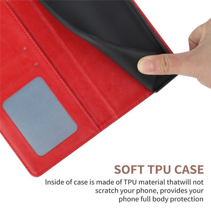 For iPhone 14 Pro Max 6.7 inch Cell Phone Cover Fully Wrapped PU Leather Y-Shaped Lines Imprinting Wallet Stand Phone Case