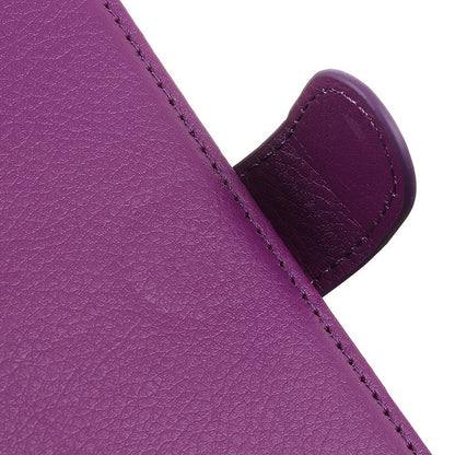 For iPhone 14 Pro Max 6.7 inch Litchi Texture Anti-fall Protection PU Leather Cover Stand Magnetic Wallet Cell Phone Case
