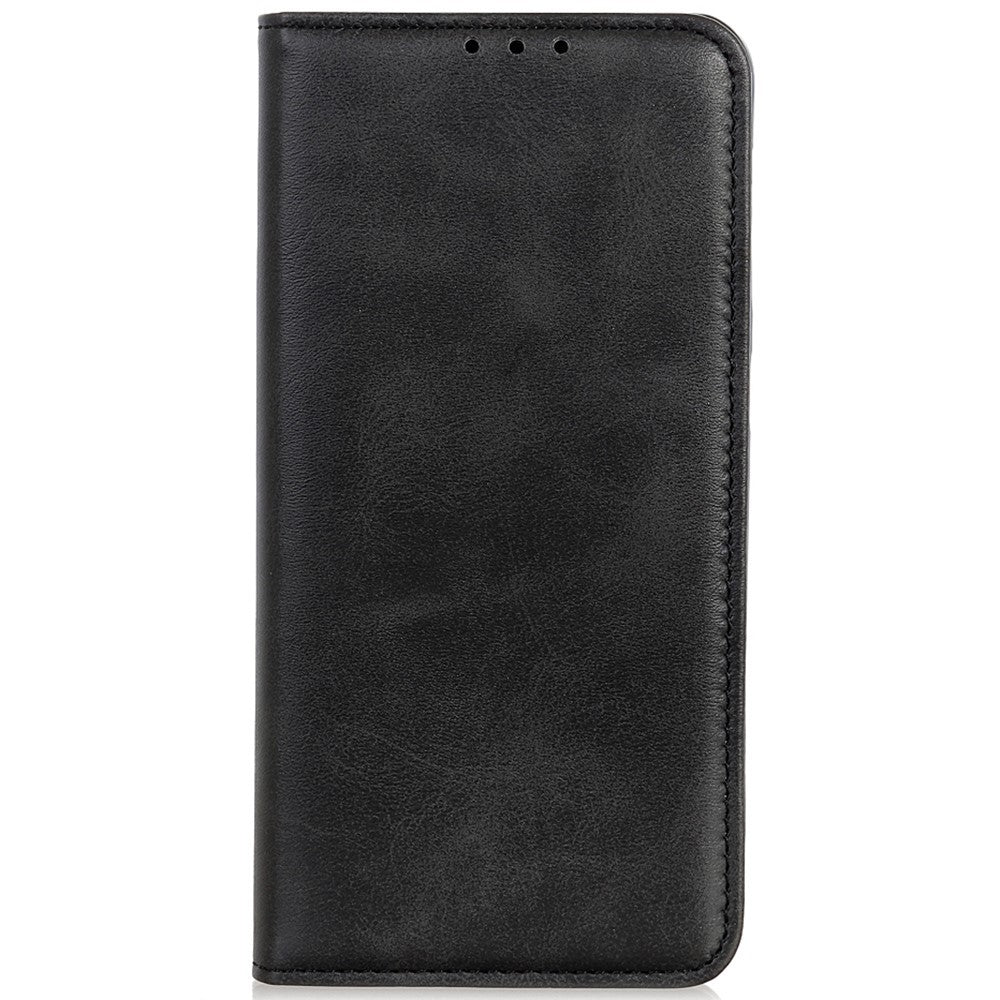 For iPhone 14 6.1 inch Split Leather+TPU Case Wallet Function Stand Strong Magnetic Suction Full Protection Cover