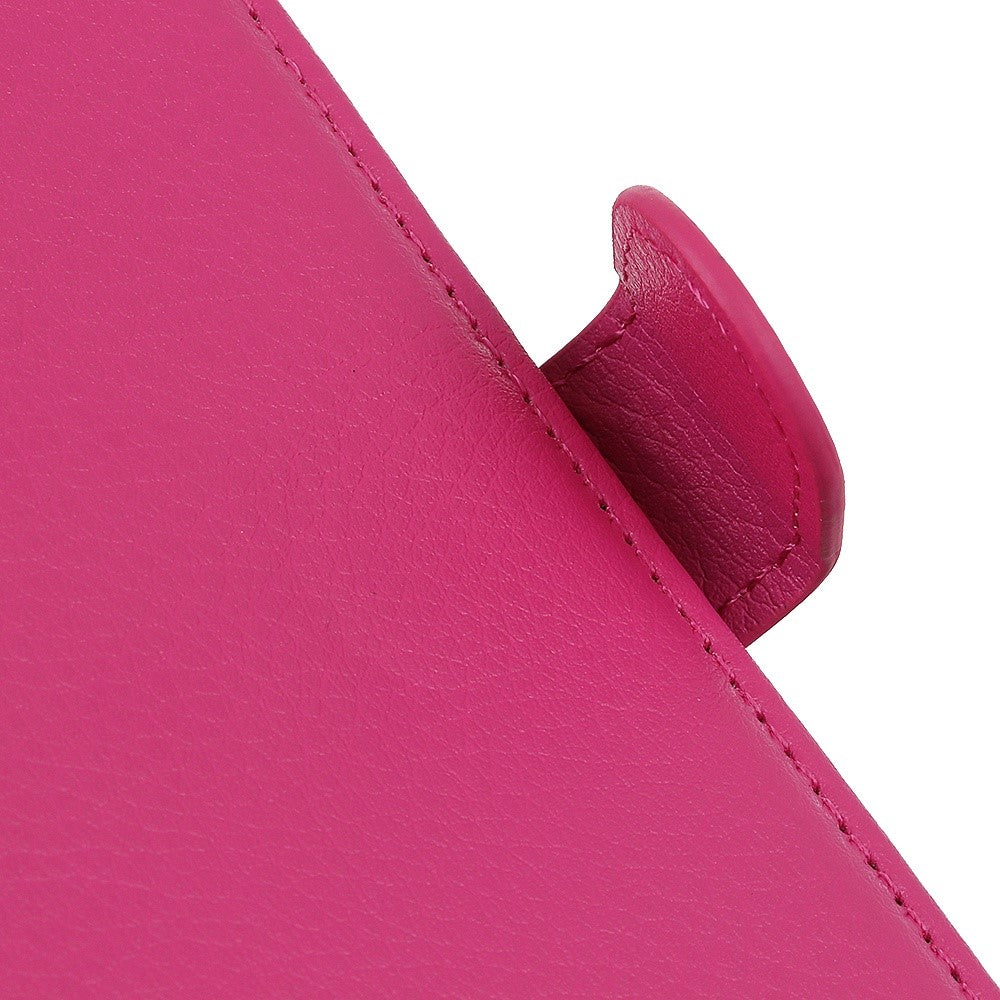For iPhone 14 Plus 6.7 inch Litchi Texture Anti-fall Protection PU Leather Cover Stand Magnetic Wallet Cell Phone Case