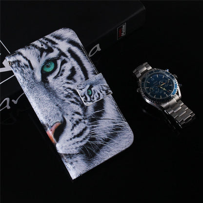 PU Leather Pattern Printing Case for iPhone 14 Pro Max 6.7 inch, Foldable Stand Wallet Full Protection Phone Cover