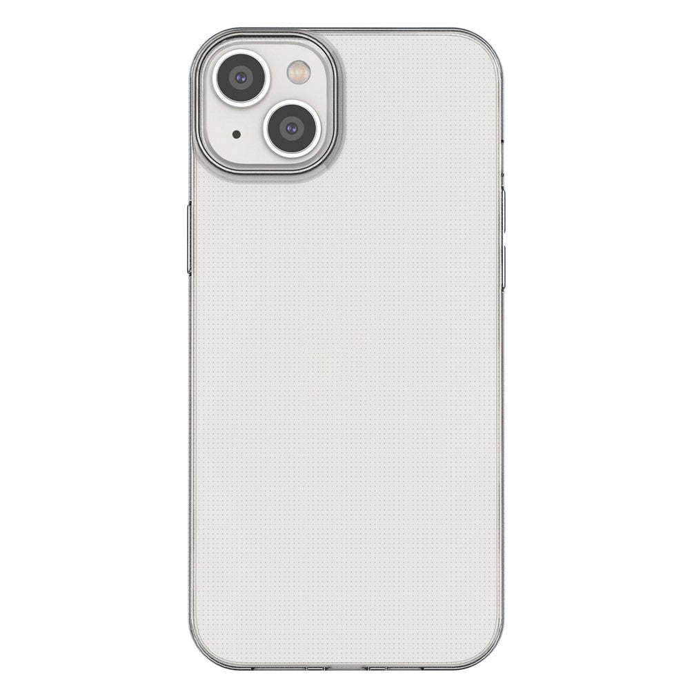 Soft TPU Case for iPhone 14 Plus 6.7 Inch, Ultra Slim Anti-Yellowing Clear Phone Cover