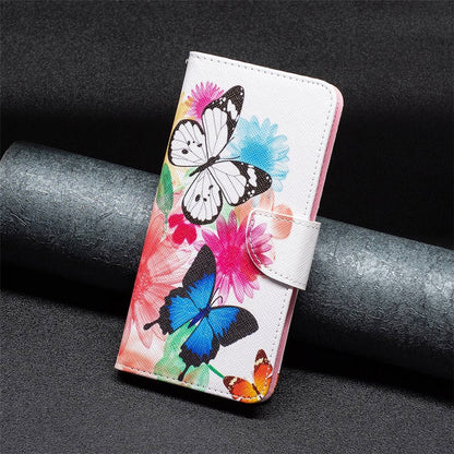 For iPhone 14 Phone Case Pattern Printing PU Leather Wallet Stand Cover