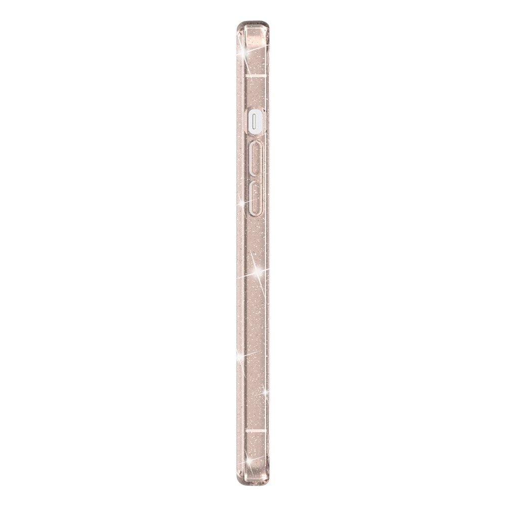 Glittery Powder Soft TPU Hard PC Case for iPhone 14 Plus 6.7 inch, Anti-scratch Protective Phone Cover