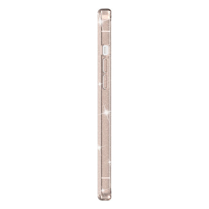 Glittery Powder Soft TPU Hard PC Case for iPhone 14 Plus 6.7 inch, Anti-scratch Protective Phone Cover