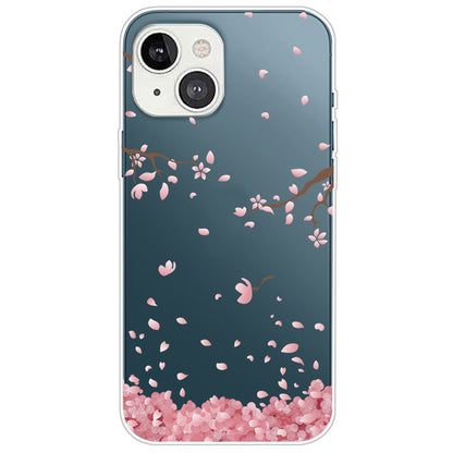 Anti-drop Protection TPU Phone Case for iPhone 14 6.1 inch, IMD Stylish Pattern Printing Cover