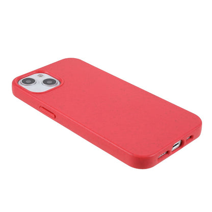 For iPhone 14 Plus 6.7 inch Starry Sky Series Matte Mobile Phone Case Starry Biodegradable Wheat Straw TPU Drop-proof Anti-wear Cell Phone Shell