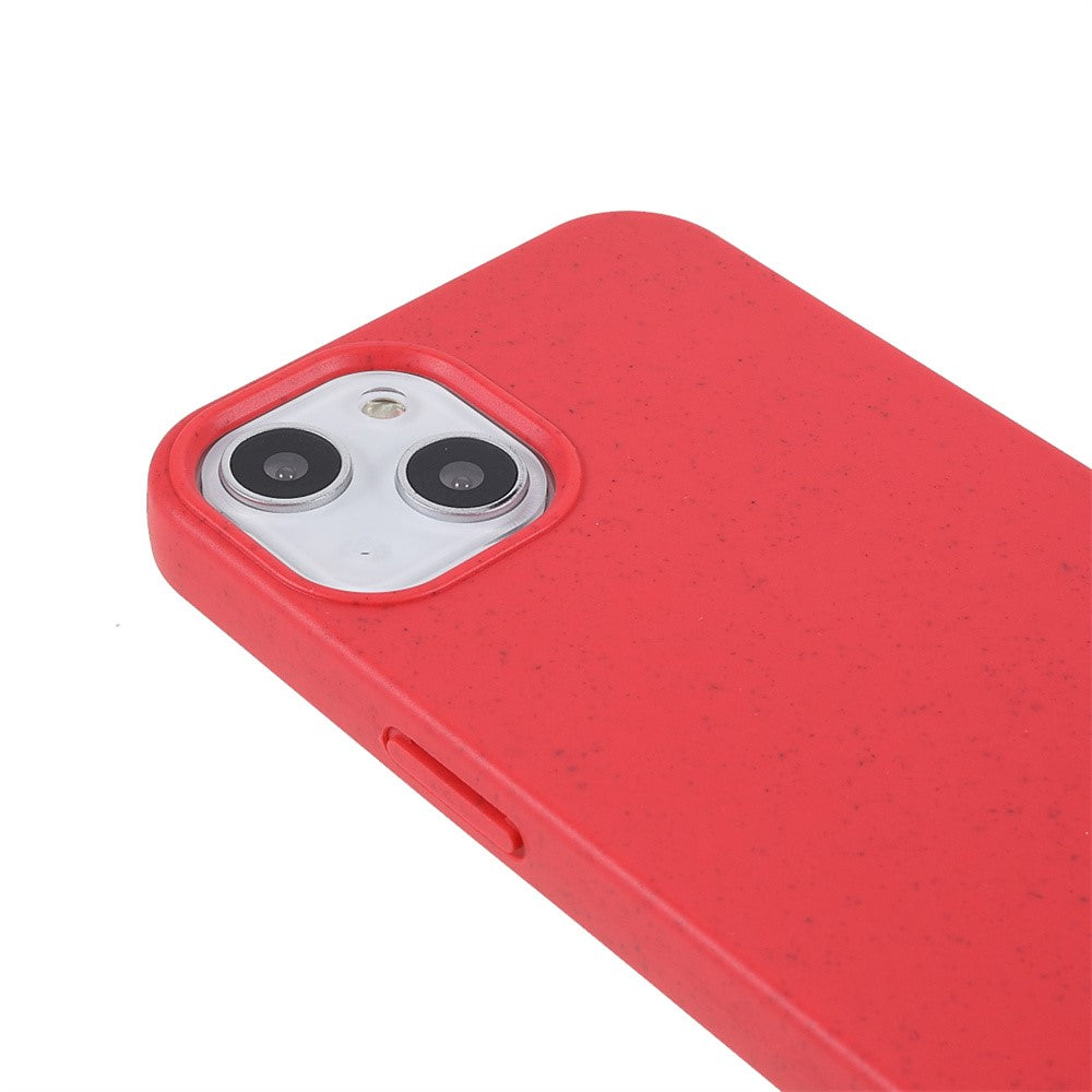 For iPhone 14 Plus 6.7 inch Starry Sky Series Matte Mobile Phone Case Starry Biodegradable Wheat Straw TPU Drop-proof Anti-wear Cell Phone Shell
