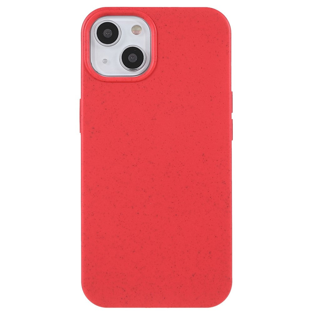 For iPhone 14 Plus 6.7 inch Starry Sky Series Matte Mobile Phone Case Starry Biodegradable Wheat Straw TPU Drop-proof Anti-wear Cell Phone Shell
