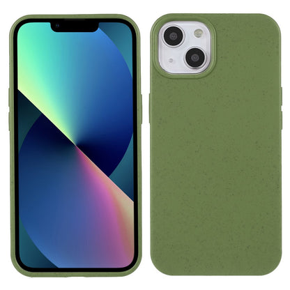 For iPhone 14 Plus 6.7 inch Starry Sky Series Matte Mobile Phone Case Starry Biodegradable Wheat Straw TPU Drop-proof Anti-wear Cell Phone Shell
