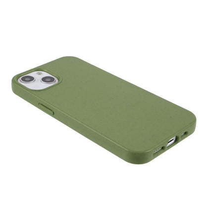 For iPhone 14 6.1 inch Starry Sky Series Wear-resistant Phone Case Soft TPU Biodegradable Wheat Straw Matte Back Shell