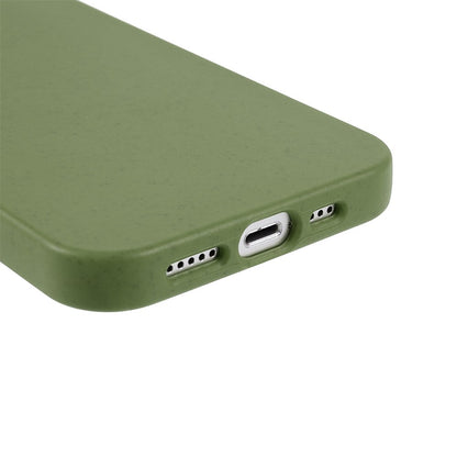 For iPhone 14 6.1 inch Starry Sky Series Wear-resistant Phone Case Soft TPU Biodegradable Wheat Straw Matte Back Shell
