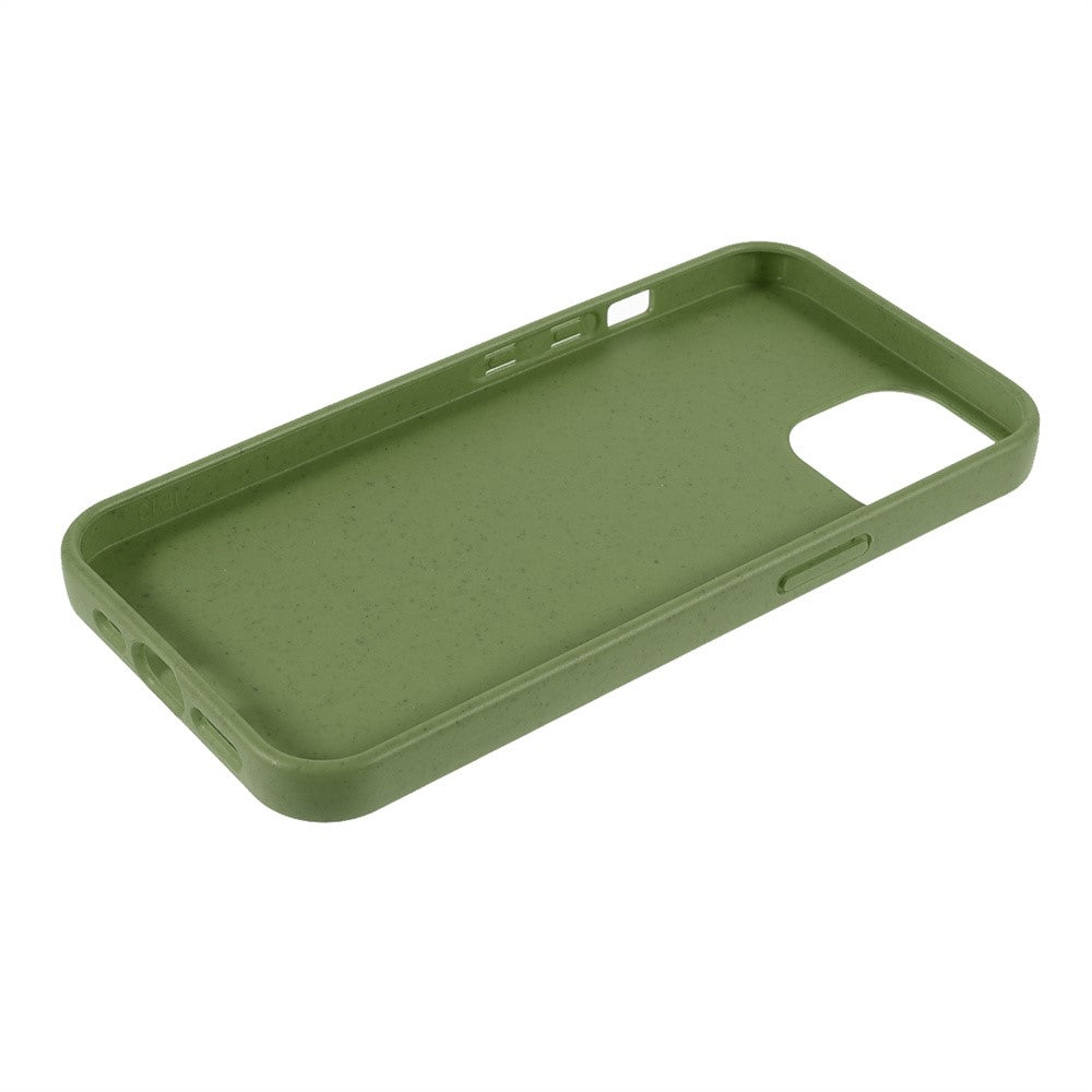 For iPhone 14 6.1 inch Starry Sky Series Wear-resistant Phone Case Soft TPU Biodegradable Wheat Straw Matte Back Shell