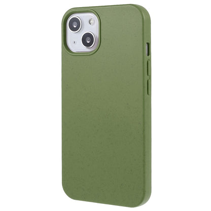 For iPhone 14 6.1 inch Starry Sky Series Wear-resistant Phone Case Soft TPU Biodegradable Wheat Straw Matte Back Shell
