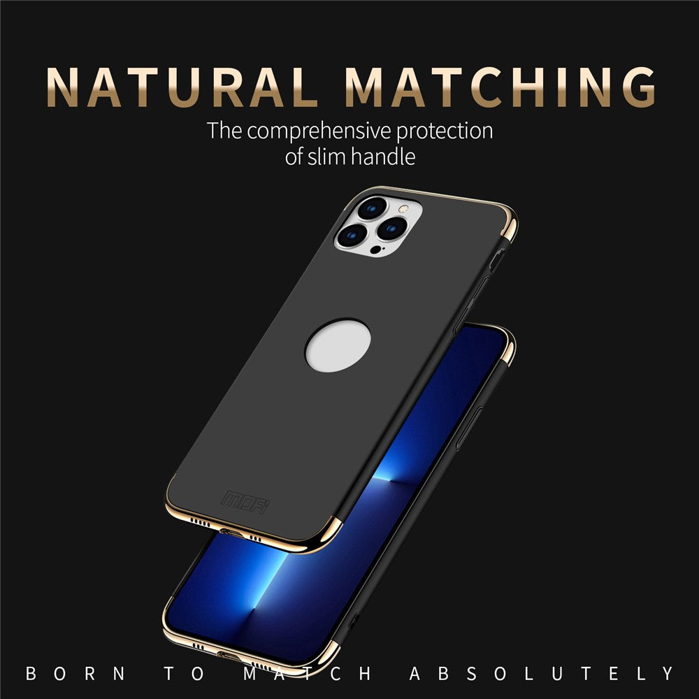 MOFI Guard Series Back Cover for iPhone 14 Pro Max, Detachable 3-in-1 Hard PC Electroplating Phone Case