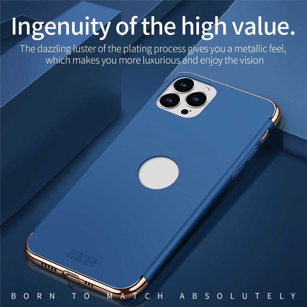 MOFI Guard Series Back Cover for iPhone 14 Pro Max, Detachable 3-in-1 Hard PC Electroplating Phone Case
