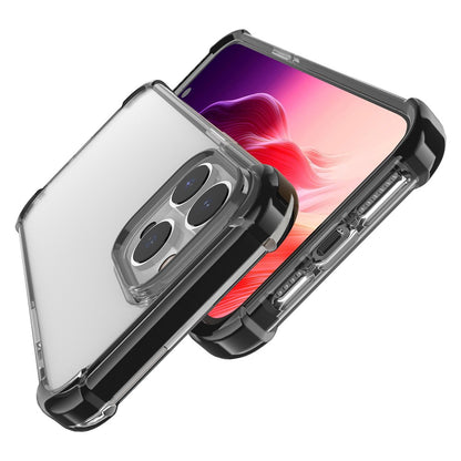 For iPhone 15 Pro Case Four Corners Anti Drop Clear TPU + TPE + PC Phone Coverr