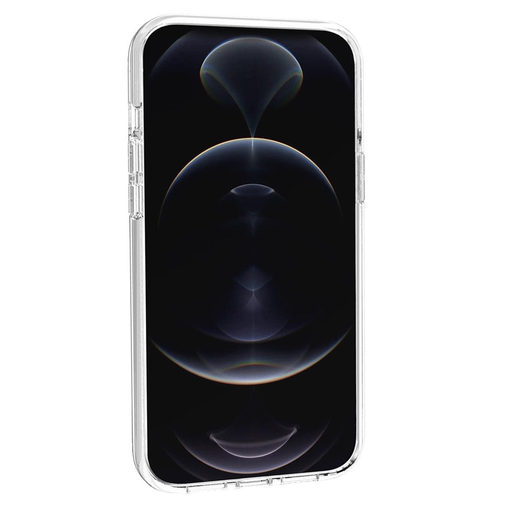 Transparent Phone Case for iPhone 15 , Hard PC + Soft TPU Case Anti-scratch Hybrid Cover