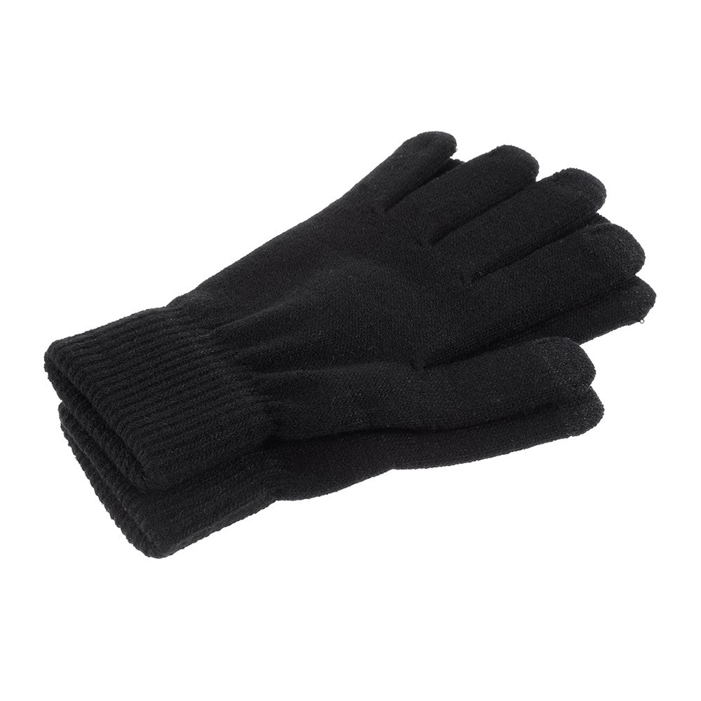 Women Touch Screen Glove Winter Warm Thick Knit for Smartphone Tablet One Size