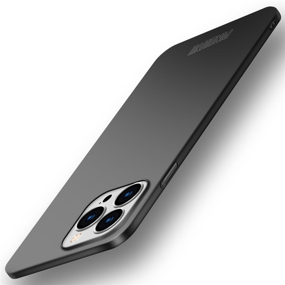 PINWUYO PC Series for iPhone 14 Pro Max Shockproof Phone Case Matte Hard PC Cover with Magnetic Ring Holder