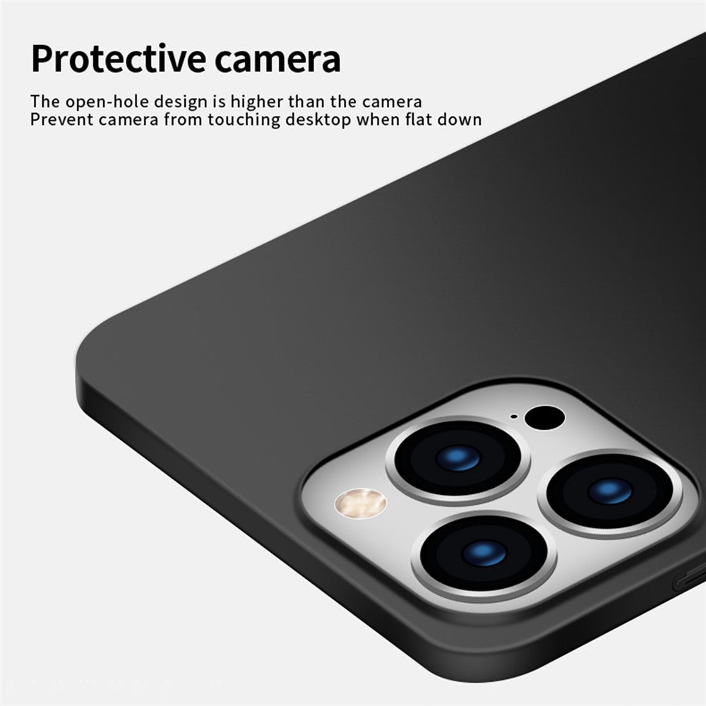 PINWUYO PC Series for iPhone 14 Pro Max Shockproof Phone Case Matte Hard PC Cover with Magnetic Ring Holder