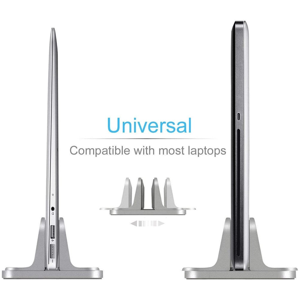 Aluminum Alloy Vertical Laptop Stand Adjustable Desktop Holder