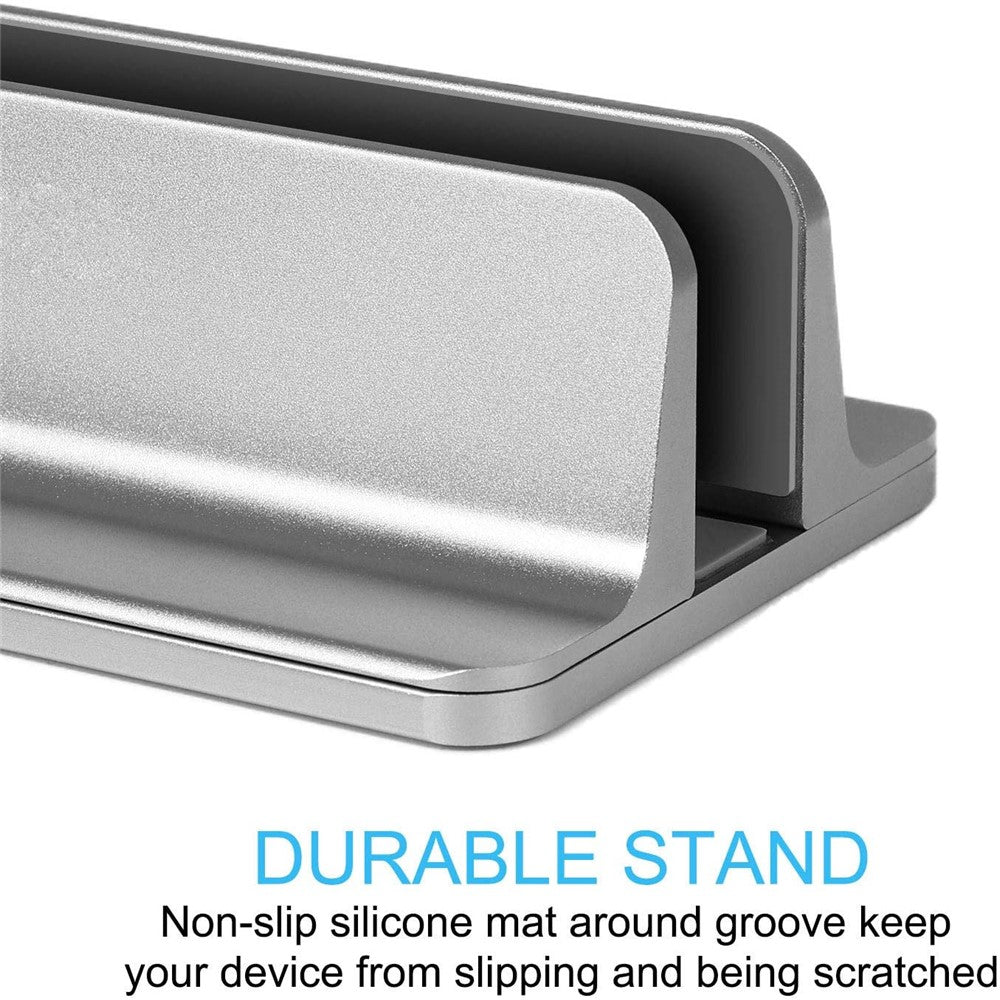 Aluminum Alloy Vertical Laptop Stand Adjustable Desktop Holder