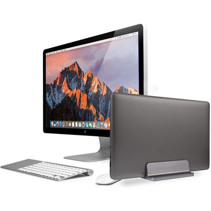 Aluminum Alloy Vertical Laptop Stand Adjustable Desktop Holder