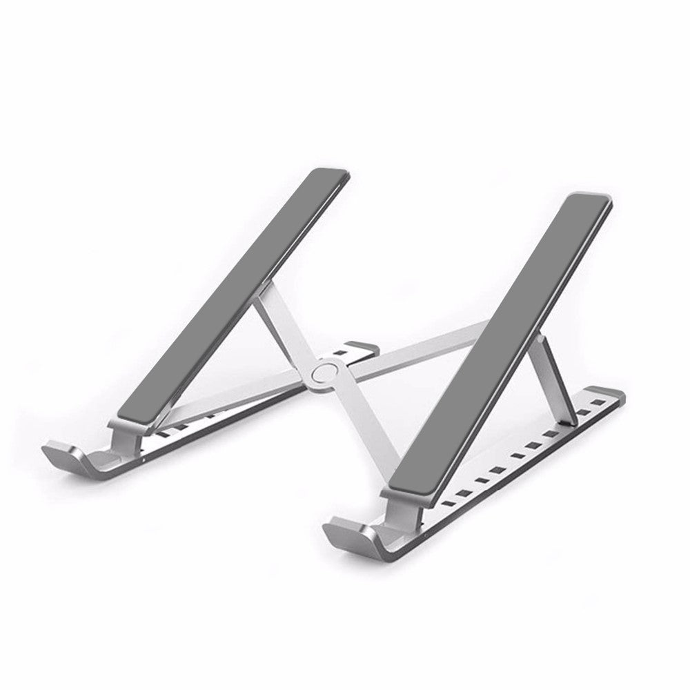 Foldable Aluminium Alloy Desktop Holder Stand for iPad 9.7 (2018), etc