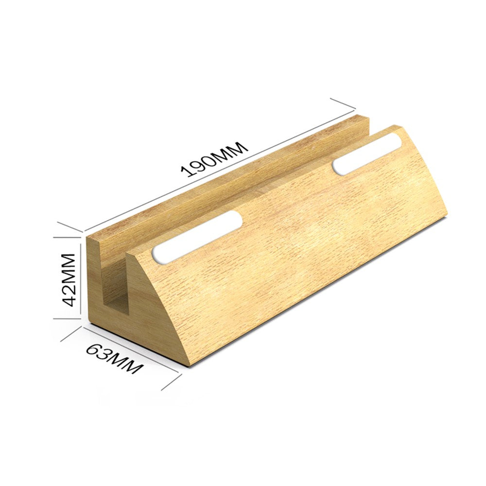 DIROSE Wooden Desktop Mount Stand for Notebook/Macbook