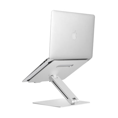 Ergonomics Aluminum Alloy Desktop Adjustable Laptop Holder Stand Foldable Notebook Heighten Bracket
