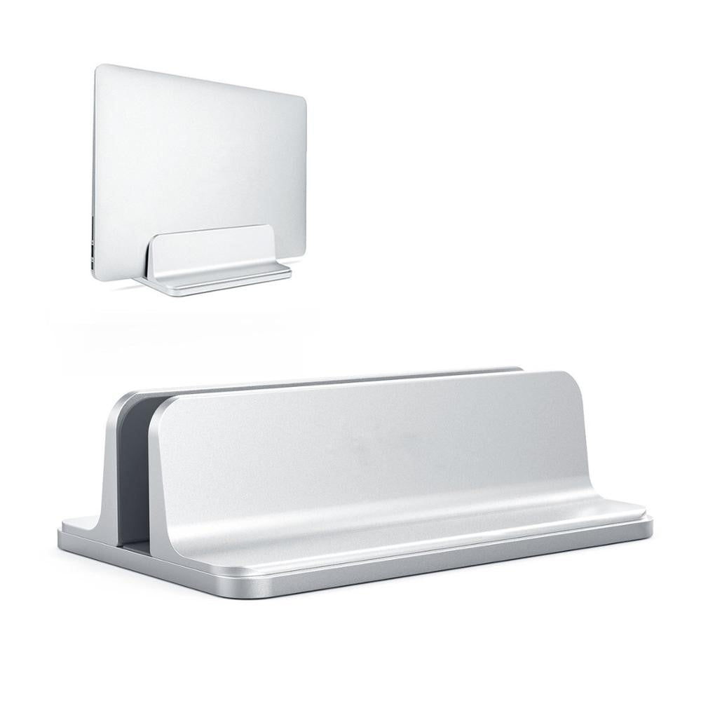 Vertical Laptop Stand Dock Desktop Aluminum Alloy Stand with Adjustable Width
