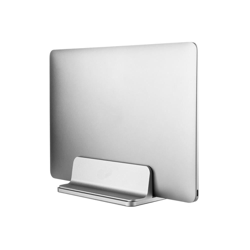 Vertical Laptop Stand Dock Desktop Aluminum Alloy Stand with Adjustable Width