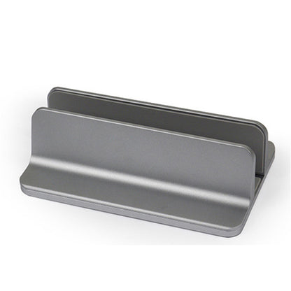 Vertical Laptop Stand Dock Desktop Aluminum Alloy Stand with Adjustable Width