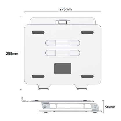 ORICO LST-T1 Adjustable Foldable Heat Dissipation Height Riser Mount Stand for Desktop PC Notebook
