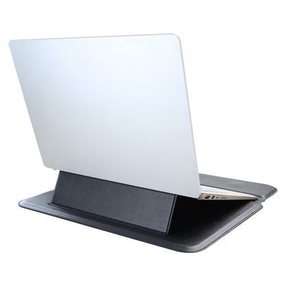 Stylish Waterproof PU Leather Notebook Sleeve Bag Laptop Horizontal Carrying Pouch for 15.4 inches Laptop