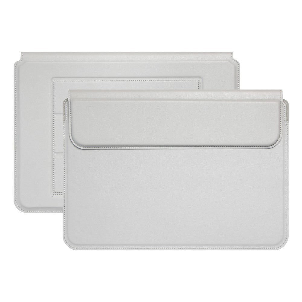 Stylish Waterproof PU Leather Notebook Sleeve Bag Laptop Horizontal Carrying Pouch for 15.4 inches Laptop