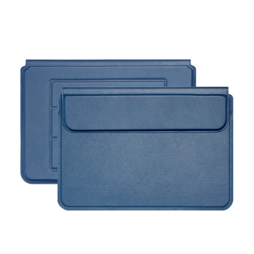 Stylish Waterproof PU Leather Notebook Sleeve Bag Laptop Horizontal Carrying Pouch for 15.4 inches Laptop