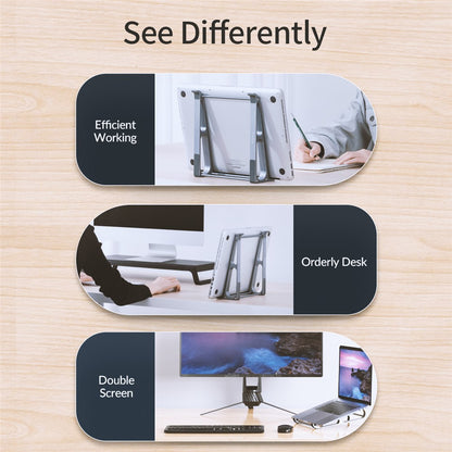 ORICO-MA15-GY-BPZ1 Desktop Notebook Stand Aluminum Laptop Riser Holder Bracket