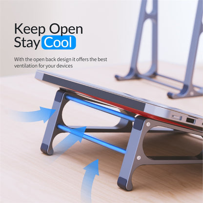 ORICO-MA15-GY-BPZ1 Desktop Notebook Stand Aluminum Laptop Riser Holder Bracket
