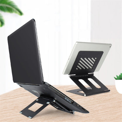 A37 Laptop Stand Metal Ergonomic Foldable Computer Stand Riser Holder Notebook Stand
