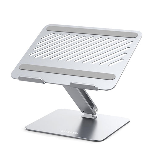 UGREEN 40291 Folding Aluminum Laptop Stand with Multi-Angle Adjustable Portable Desktop Tablet Holder for MacBook Air Pro Computers