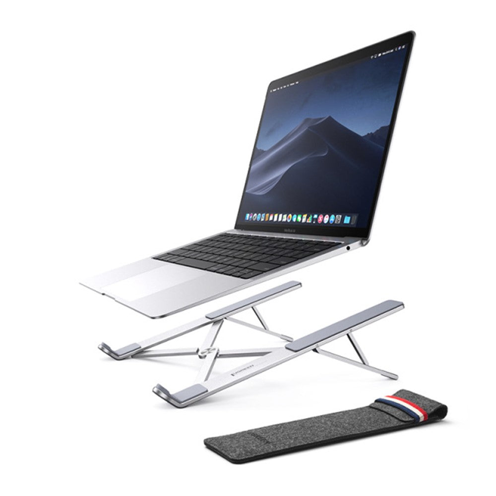 UGREEN 20642 Adjustable Folding Aluminum Laptop Stand Multi-Angle Portable Desktop Computer Holder for MacBook Air Pro Laptops
