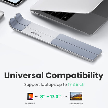 UGREEN 20642 Adjustable Folding Aluminum Laptop Stand Multi-Angle Portable Desktop Computer Holder for MacBook Air Pro Laptops