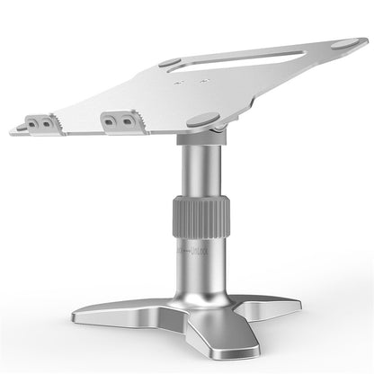 L2 Aluminum Laptop Stand Multi-Angle Adjustable Portable Desktop Tablet Holder with Heat Dissipation Hole for MacBook Air Pro/iPad