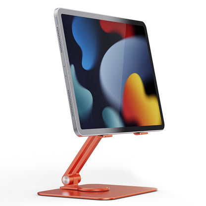 BONERUY L04mini 360 Degree Rotating Tablet Holder Hollow Heat Dissipation Aluminum Alloy Foldable Cradle for iPad
